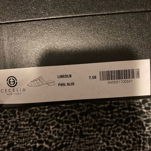 Cecelia New York Woman’s Lincoln Slide Sandal Sz 7.5 - Picture 3 of 9